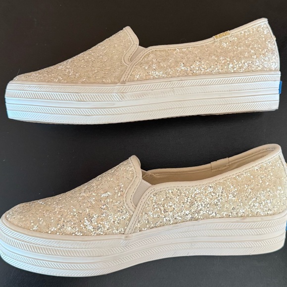 Keds x Kate Spade Double Decker Glitter Slip-On | 6 - Picture 4 of 11